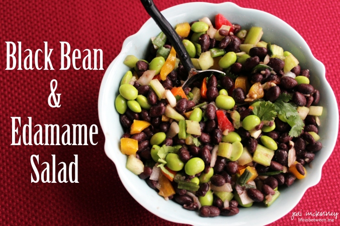Black Bean and Edamame Salad 1